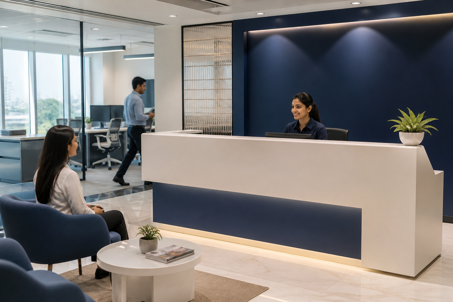 Digitopper office reception and customer success team