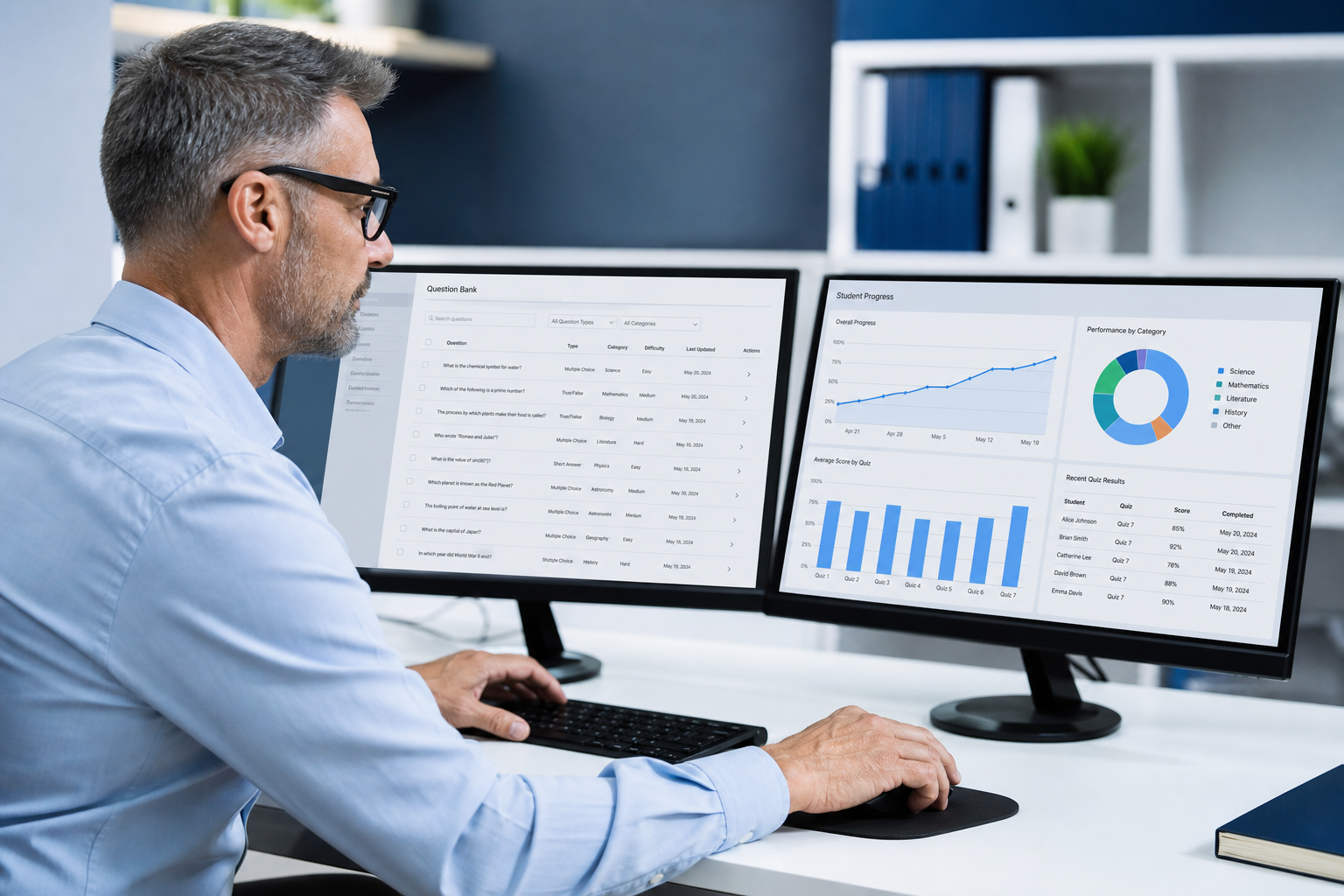 QBMs & LMS for educational publishers — Digitopper digital learning solution